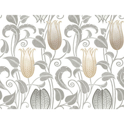 KRAVET DESIGN W3933 PRINT--BOTANICAL & FLORAL- BEIGE,TAUPE,   - W3933.1611.0