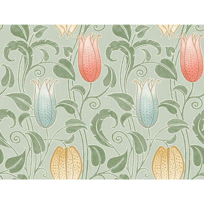 KRAVET DESIGN W3933 PRINT--BOTANICAL & FLORAL- SAGE,MULTI,   - W3933.340.0