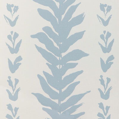 KRAVET COUTURE CLIMBING LEAVES WP PRINT---BOTANICAL & FLORAL BLUE,WHITE,   - W3937.51.0