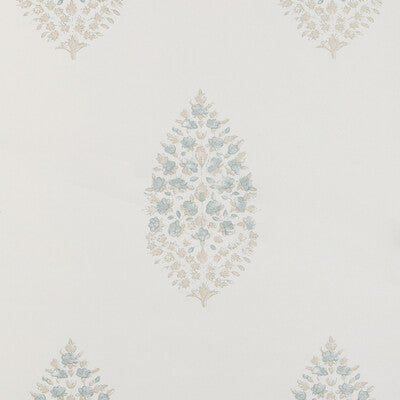 KRAVET COUTURE ATELIER PAISLEY WP PRINT--BOTANICAL & FLORAL-PAISLEY LIGHT GREY,LIGHT BLUE,   - W3938.1511.0