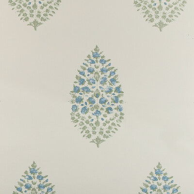 KRAVET COUTURE ATELIER PAISLEY WP PRINT--BOTANICAL & FLORAL-PAISLEY GREEN,BLUE,   - W3938.315.0