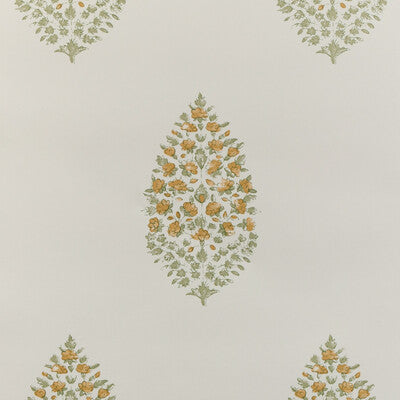 KRAVET COUTURE ATELIER PAISLEY WP PRINT--BOTANICAL & FLORAL-PAISLEY GREEN,BEIGE,   - W3938.316.0