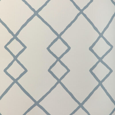 KRAVET COUTURE GEO GRAPHICA WP PRINT--GLOBAL-GEOMETRIC BLUE,WHITE,LIGHT BLUE   - W3940.51.0