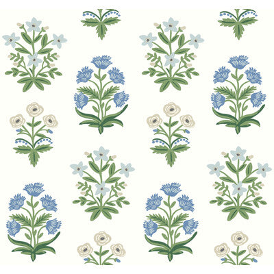 KRAVET DESIGN KRAVET DESIGN PRINT--BOTANICAL & FLORAL-METALLIC GREEN,BLUE,TAUPE   - W3942.315.0