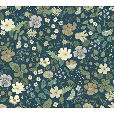 KRAVET DESIGN KRAVET DESIGN PRINT---BOTANICAL & FLORAL GREEN,BLUE,BEIGE   - W3943.350.0