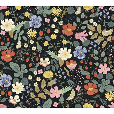 KRAVET DESIGN KRAVET DESIGN PRINT---BOTANICAL & FLORAL BLACK,RED,YELLOW   - W3943.819.0