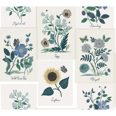 KRAVET DESIGN KRAVET DESIGN PRINT---BOTANICAL & FLORAL BLUE,GREEN,WHITE   - W3947.350.0