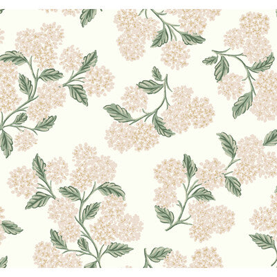 KRAVET DESIGN KRAVET DESIGN PRINT--BOTANICAL & FLORAL-METALLIC PINK,GREEN,WHITE   - W3952.117.0