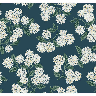 KRAVET DESIGN KRAVET DESIGN PRINT--BOTANICAL & FLORAL-METALLIC TURQUOISE,WHITE,GOLD   - W3952.51.0