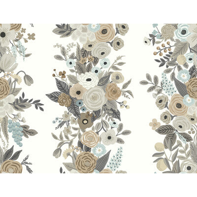 KRAVET DESIGN KRAVET DESIGN PRINT---BOTANICAL & FLORAL BROWN,GREY,BLUE   - W3954.1611.0