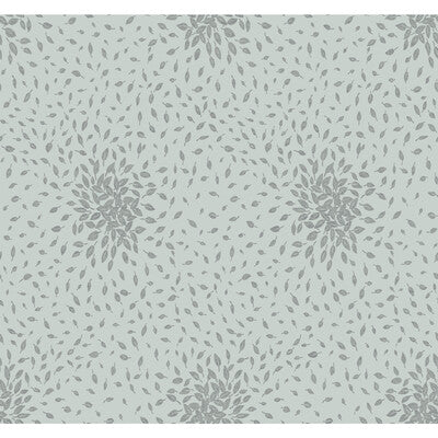 KRAVET DESIGN KRAVET DESIGN PRINT--BOTANICAL & FLORAL-METALLIC BLUE,SILVER,   - W4110.1511.0