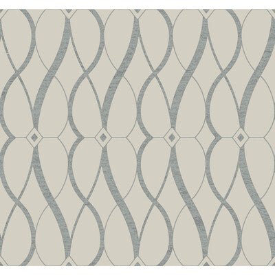 KRAVET DESIGN KRAVET DESIGN PRINT--GEOMETRIC-METALLIC GREY,SILVER,   - W4111.11.0