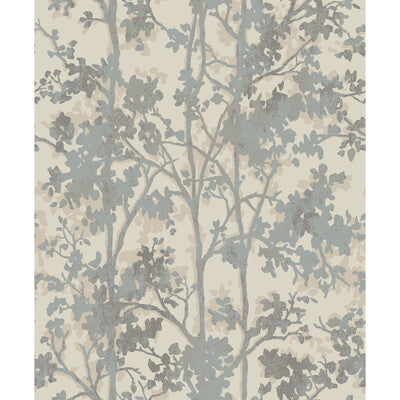 KRAVET DESIGN KRAVET DESIGN PRINT--BOTANICAL & FLORAL-METALLIC NEUTRAL,SILVER,   - W4113.1611.0