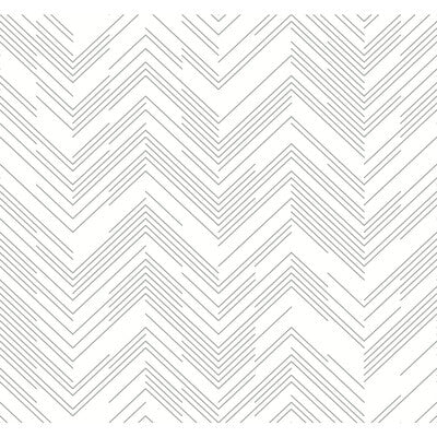 KRAVET DESIGN KRAVET DESIGN PRINT--HERRINGBONE/TWEED-METALLIC WHITE,SILVER,   - W4114.1101.0