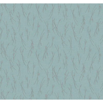 KRAVET DESIGN KRAVET DESIGN PRINT--BOTANICAL & FLORAL-METALLIC BLUE,SILVER,   - W4115.511.0