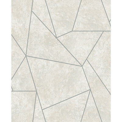 KRAVET DESIGN KRAVET DESIGN PRINT--GEOMETRIC-METALLIC GREY,SILVER,   - W4116.11.0