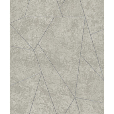 KRAVET DESIGN KRAVET DESIGN PRINT--GEOMETRIC-METALLIC GREY,GREY,   - W4116.1121.0