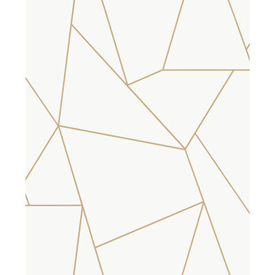 KRAVET DESIGN KRAVET DESIGN PRINT--GEOMETRIC-METALLIC IVORY,GOLD,   - W4116.14.0