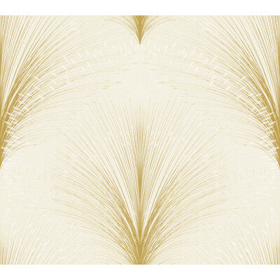 KRAVET DESIGN KRAVET DESIGN PRINT--BOTANICAL & FLORAL-METALLIC WHITE,GOLD,   - W4118.14.0