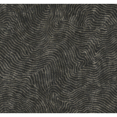 KRAVET DESIGN KRAVET DESIGN PRINT--ABSTRACT-METALLIC BLACK,,   - W4123.8.0