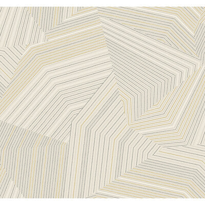 KRAVET DESIGN KRAVET DESIGN PRINT--GEOMETRIC-METALLIC BEIGE,GREY,   - W4128.1611.0