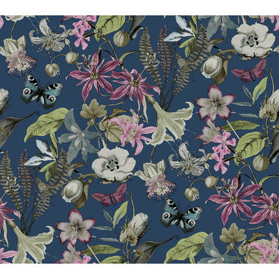 KRAVET DESIGN KRAVET DESIGN PRINT--BOTANICAL & FLORAL- LIGHT BLUE,PINK,   - W4133.517.0