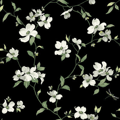 KRAVET DESIGN KRAVET DESIGN PRINT--BOTANICAL & FLORAL- BLACK,GREEN,   - W4137.830.0