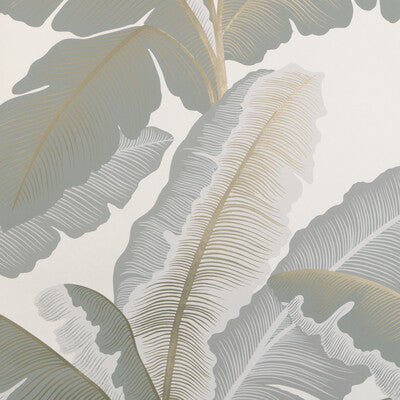 KRAVET COUTURE ISLA ROYAL WP PRINT---BOTANICAL & FLORAL LIGHT GREY,GREY,BEIGE   - W4151.1611.0