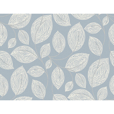 KRAVET DESIGN KRAVET DESIGN PRINT--BOTANICAL & FLORAL-TEXTURE BLUE,WHITE,   - W4157.51.0