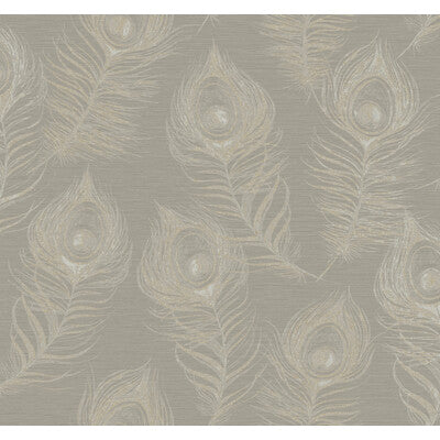 KRAVET DESIGN KRAVET DESIGN PRINT--ANIMAL/INSECTS-METALLIC GREY,SILVER,   - W4160.11.0