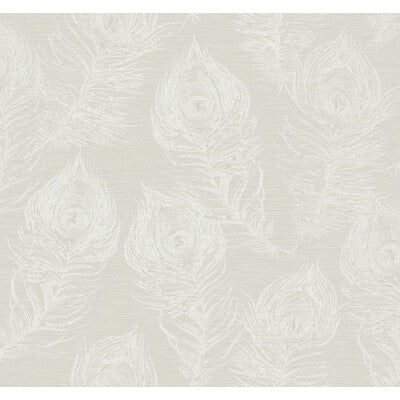 KRAVET DESIGN KRAVET DESIGN PRINT--ANIMAL/INSECTS-METALLIC WHITE,GREY,   - W4160.1101.0