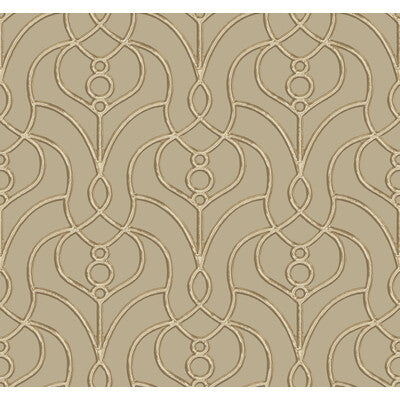 KRAVET DESIGN KRAVET DESIGN PRINT--LATTICE/SCROLLWORK- TAUPE,,   - W4161.106.0