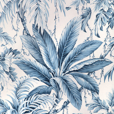 KRAVET DESIGN KRAVET DESIGN PRINT--BOTANICAL & FLORAL- LIGHT BLUE,BLUE,WHITE   - W4190.155.0