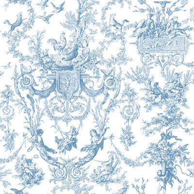 KRAVET DESIGN KRAVET DESIGN PRINT---TOILE BLUE,WHITE,   - W4236.5.0