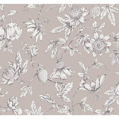 KRAVET DESIGN KRAVET DESIGN PRINT---BOTANICAL & FLORAL PINK,WHITE,BROWN   - W4240.77.0