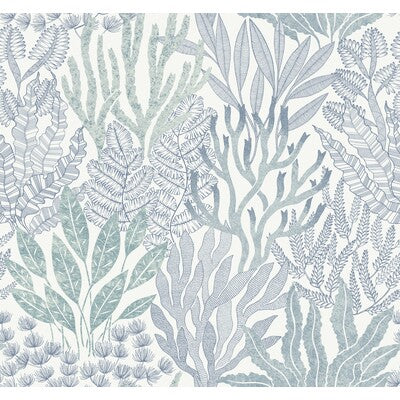 KRAVET DESIGN KRAVET DESIGN PRINT---BOTANICAL & FLORAL BLUE,LIGHT BLUE,WHITE   - W4246.15.0