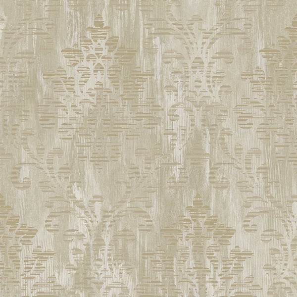 Galerie Wallcoverings Metallic Fx Modern Metallic Damask Galerie Wallcoverings  Gold   - W78177