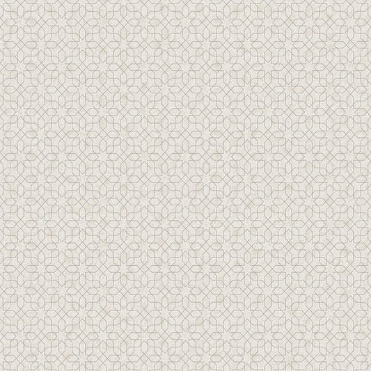 Galerie Wallcoverings Metallic Fx Metallic Star Geometric Galerie Wallcoverings  Silver Grey   - W78185