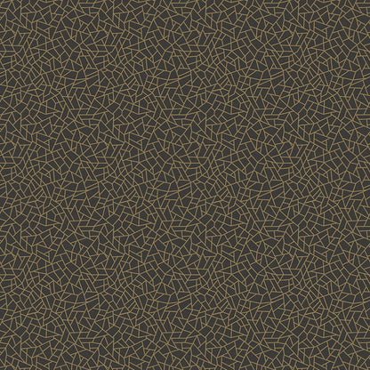 Galerie Wallcoverings Metallic Fx Crazed Geo Galerie Wallcoverings  Black   - W78192