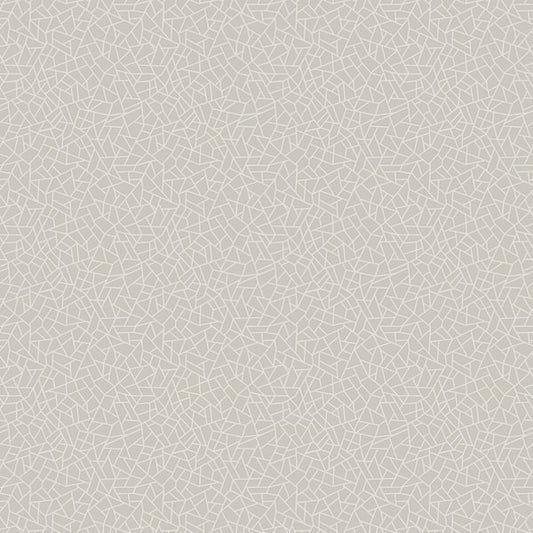 Galerie Wallcoverings Metallic Fx Crazed Geo Galerie Wallcoverings  Silver Grey   - W78193