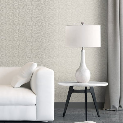 Galerie Wallcoverings Metallic Fx Crazed Geo Galerie Wallcoverings  Silver Grey   - W78193