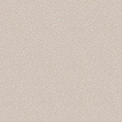 Galerie Wallcoverings Metallic Fx Crazed Geo Galerie Wallcoverings  Rose Gold   - W78195