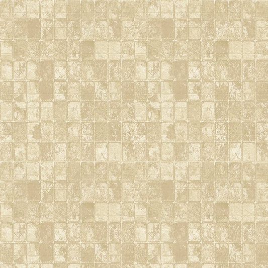 Galerie Wallcoverings Metallic Fx Metallic Tile Galerie Wallcoverings  Gold   - W78213