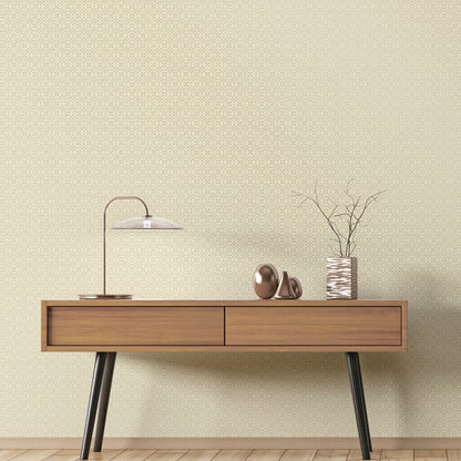 Galerie Wallcoverings Metallic Fx Metallic Geometric Galerie Wallcoverings  Gold   - W78217