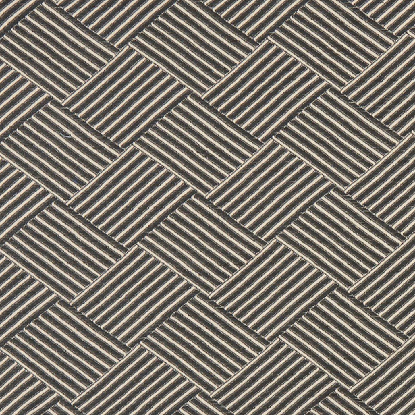Grey/silver jacquard fabric with a geometric pattern and subtle texture.