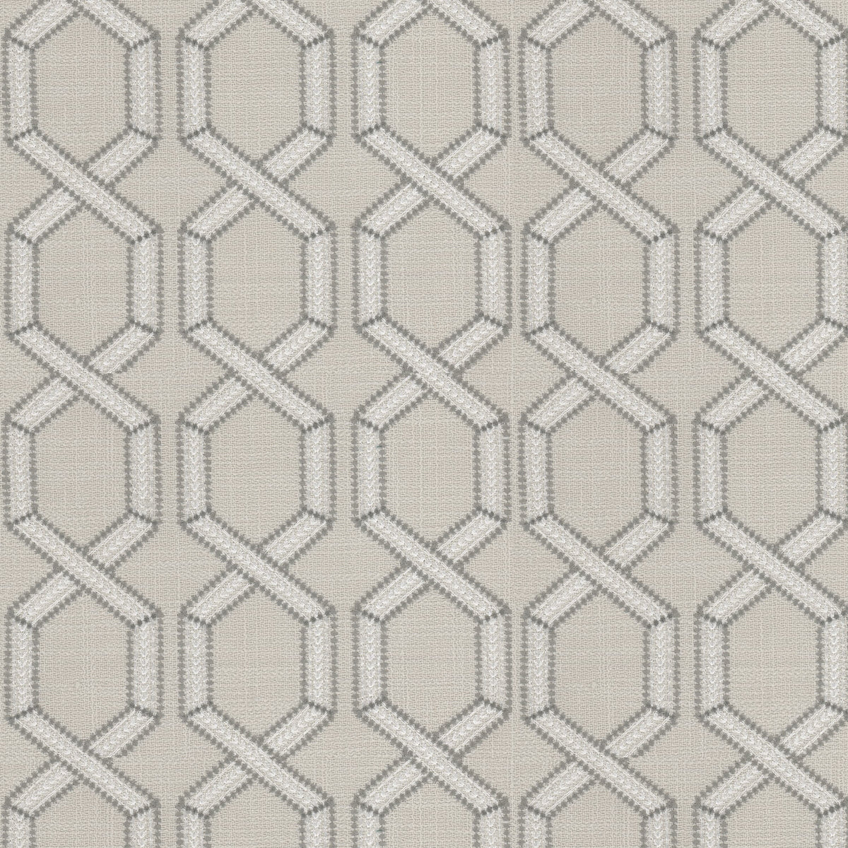 STOUT TEXTILES  MULTIPURPOSE,EMBROIDERIES TRANSITIONAL,, OGEE CARBON,GRAPHITE   - WASH-3