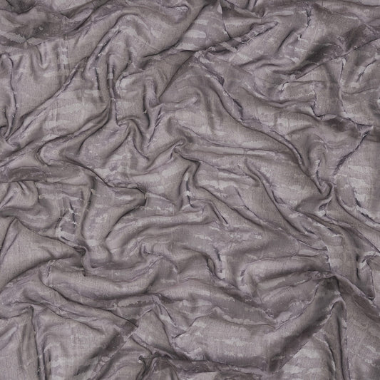 JF Fabrics WATERCOLOR 59 Fabric Plain, Abstract Purple, Black  Wide Width, Sheer - 8934259 J9001