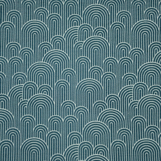 STOUT TEXTILES  UPHOLSTERY,CHENILLE TRANSITIONAL,, GEOMETRIC LAGOON   - WATO-1