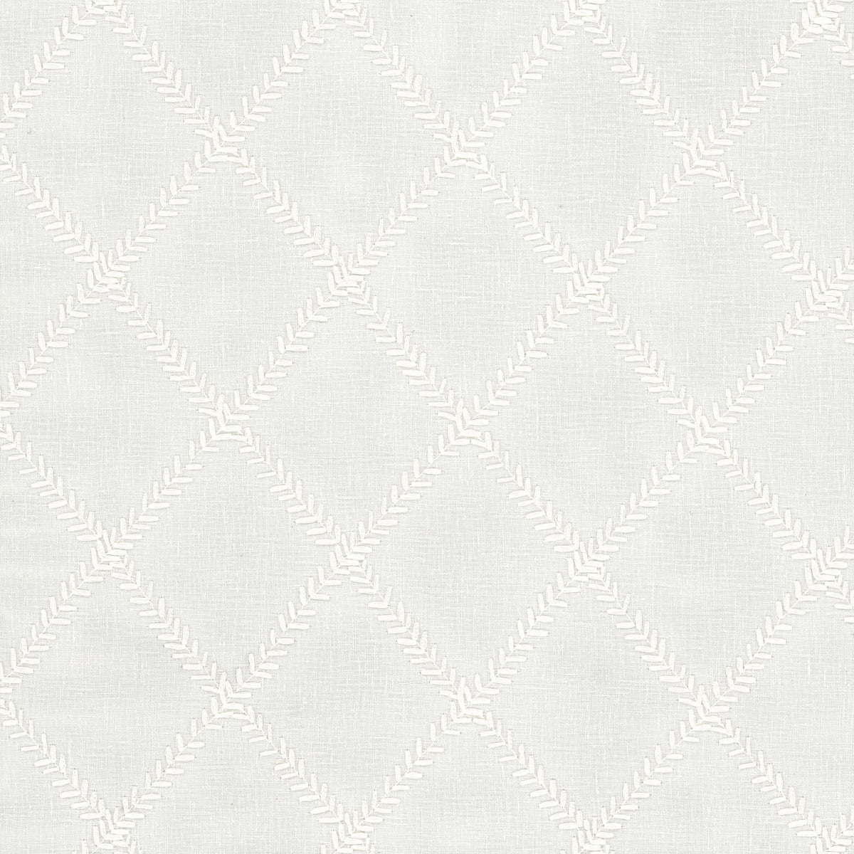 STOUT TEXTILES  DRAPERY,EMBROIDERIES TRADITIONAL, DIAMOND PEARL   - WAUS-1