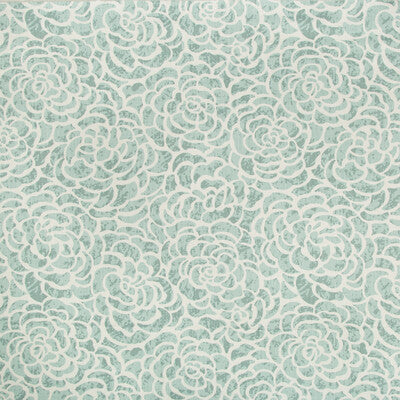 KRAVET BASICS PRINT MODERN TURQUOISE,WHITE,   - WAVE.13.0